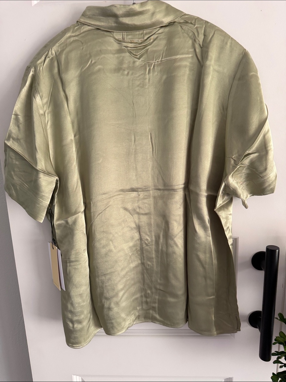 Nation XL Odin blouse in olive oil size large - Picture 5 of 6
